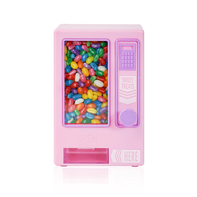 YOBRO Candy Dispenser  Cute Vending Machine for Desktop  Manual Candy Machine  Dispense Mini Candies  Birthday&Christmas Gift for Girls  Gift for Friends Girlfriends (Pink) - Image 1